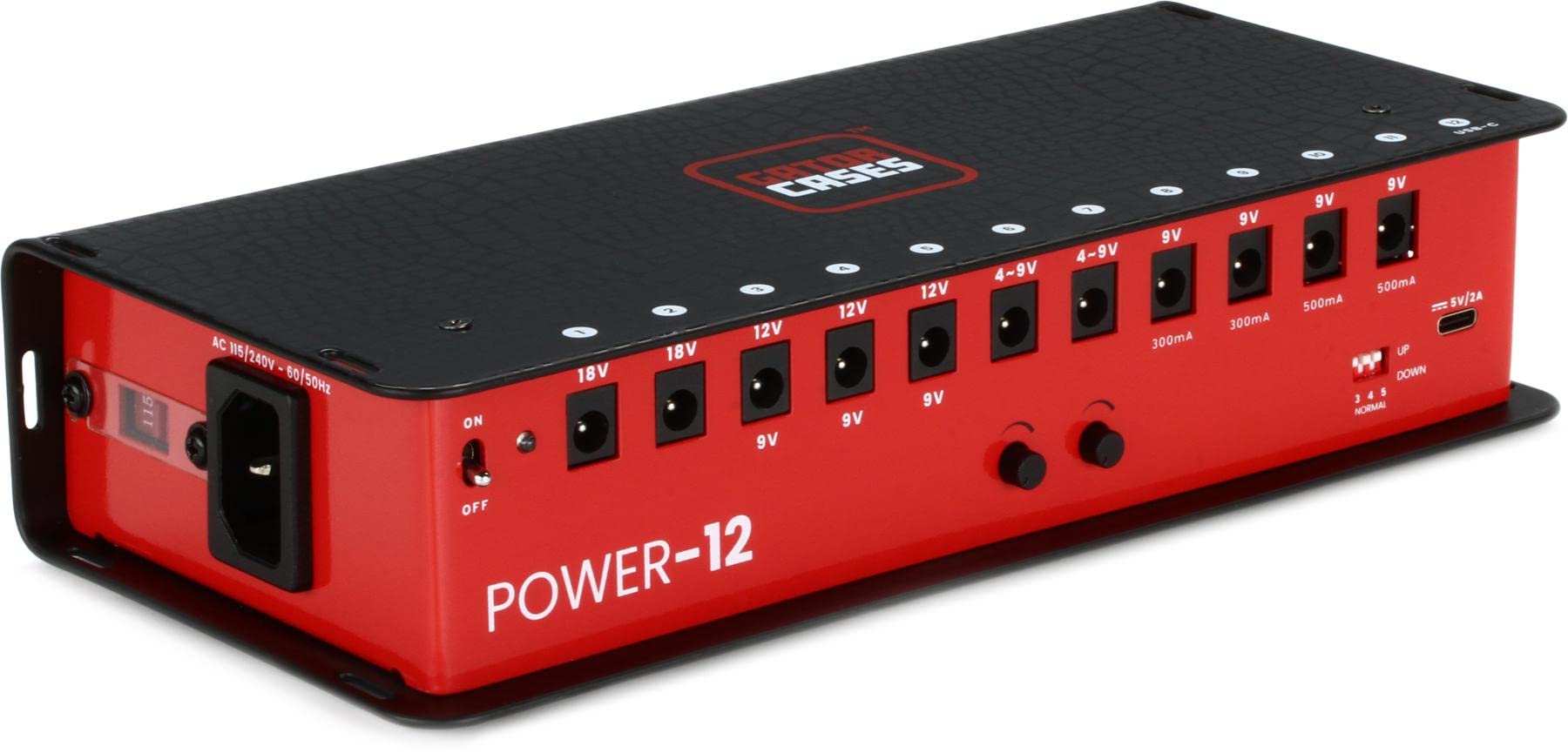 Pedal De Efectos Para Guitarra Power Gator Cases Gtr-pwr-12 2300ma - Venta Internacional.