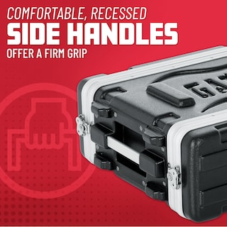 Foto 3 | Estuches Rack Case Gator, Ligeros, Moldeados, 3u, Poco Profundos, 14,25 Cm - Venta Internacional.