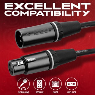 Foto 4 | Cable De Micrófono Gator Cableworks Composer Series 3m - Venta Internacional.