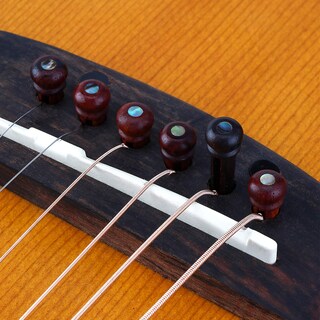 Foto 7 | Pinzas De Madera Donner Para Guitarra Acústica Con Punto De Abulón, 6 Unidades - Venta Internacional.