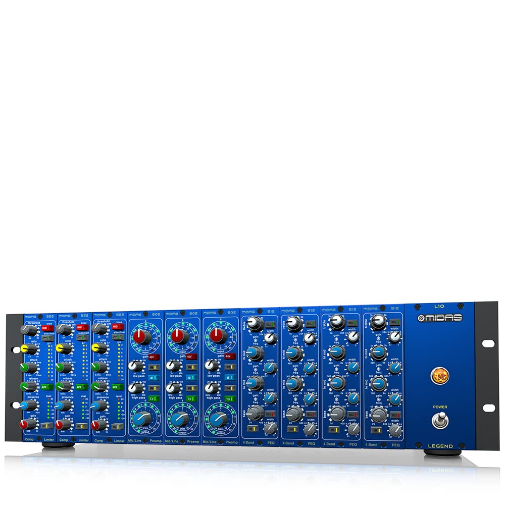 Foto 5 | Procesador Multiefectos Midas L10 Para Montaje En Rack De La Serie 500 - Venta Internacional.