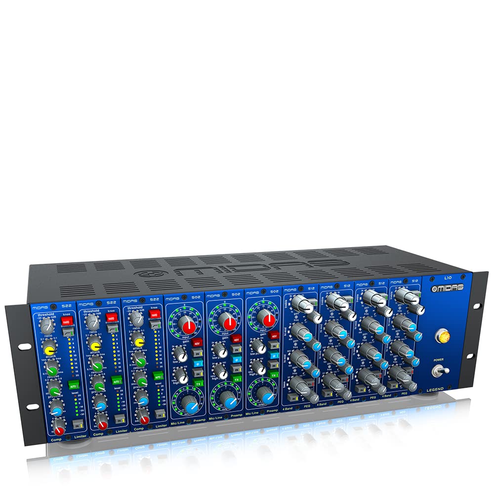 Foto 7 pulgar | Procesador Multiefectos Midas L10 Para Montaje En Rack De La Serie 500 - Venta Internacional.
