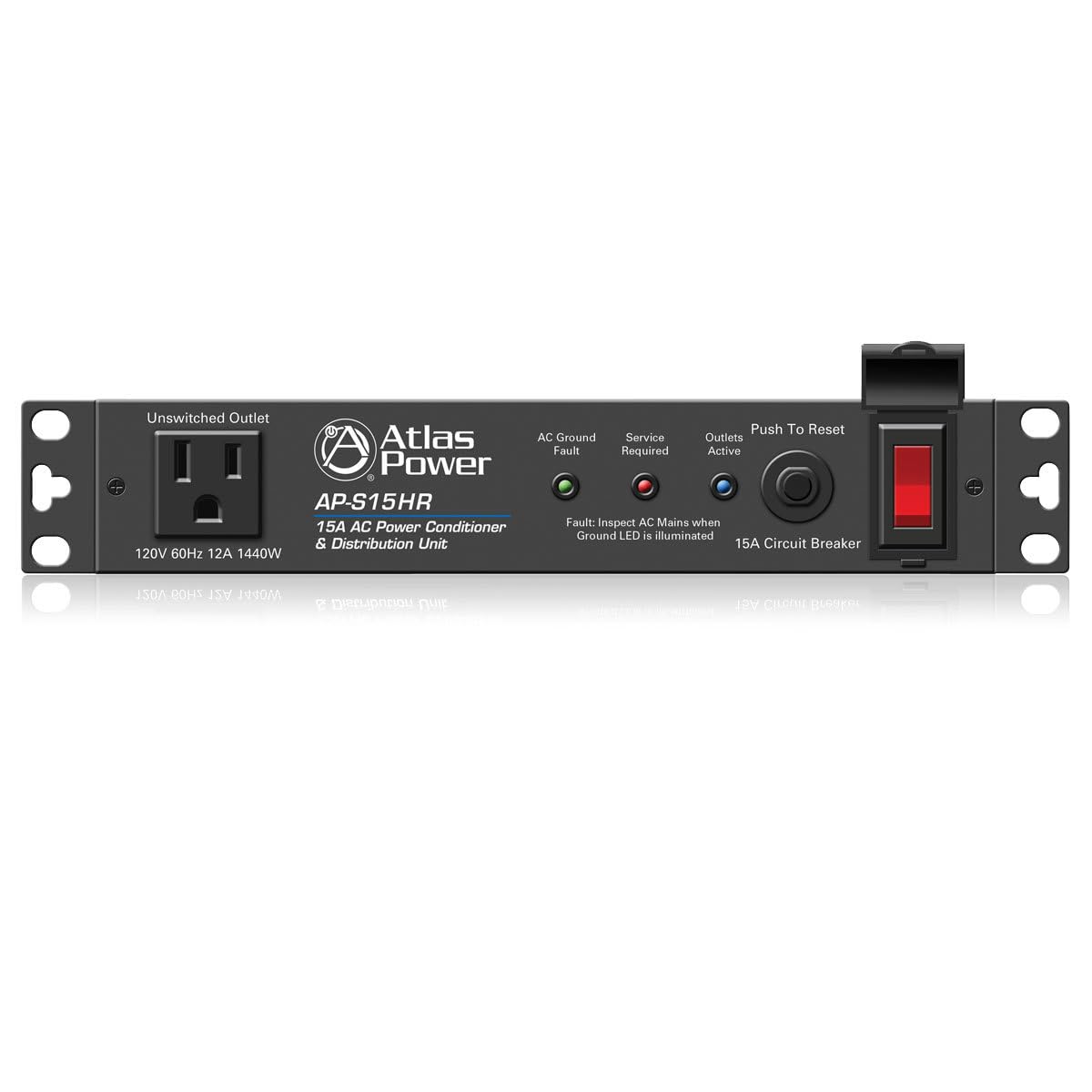 Acondicionador De Energía Atlasied Ap-s15hr 15a Half-rack - Venta Internacional.