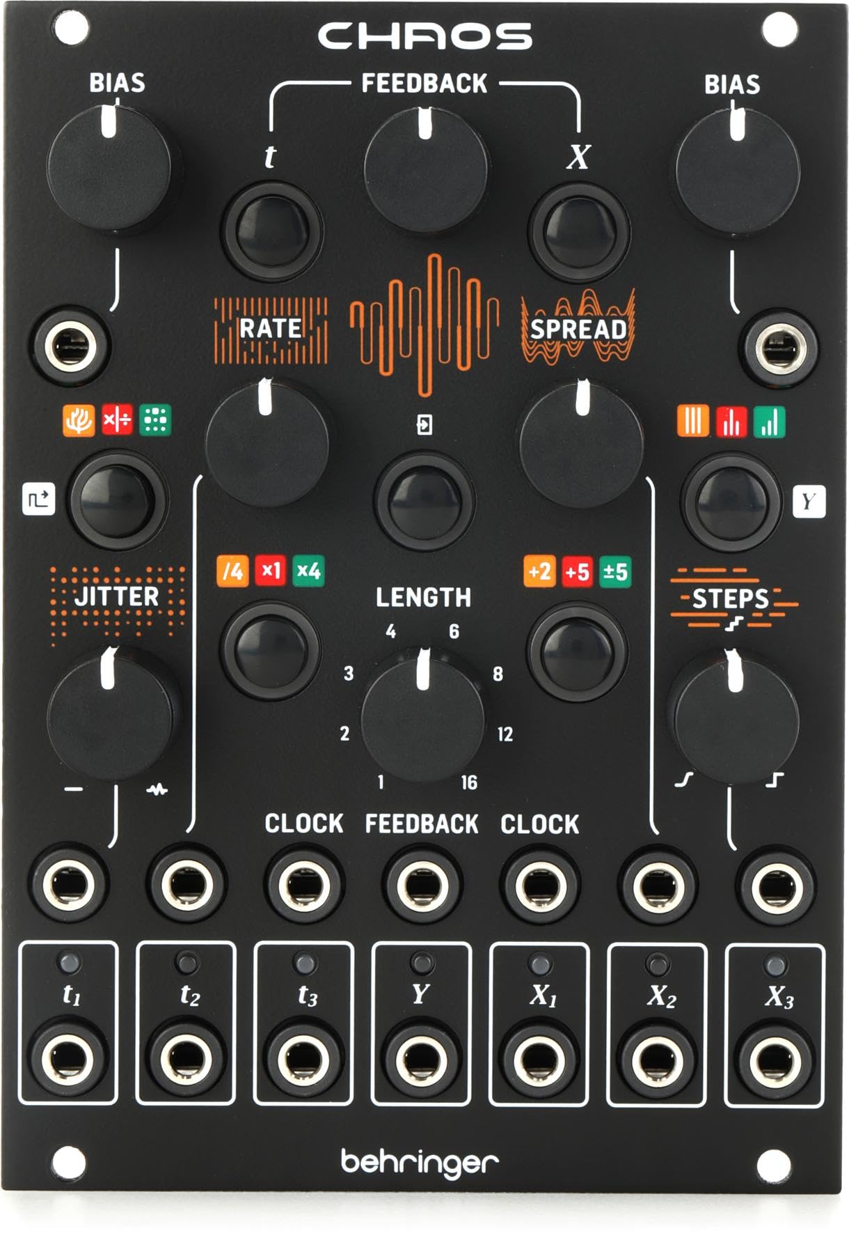 Módulo Muestreador Eurorack Behringer Chaos Analog Random - Venta Internacional.