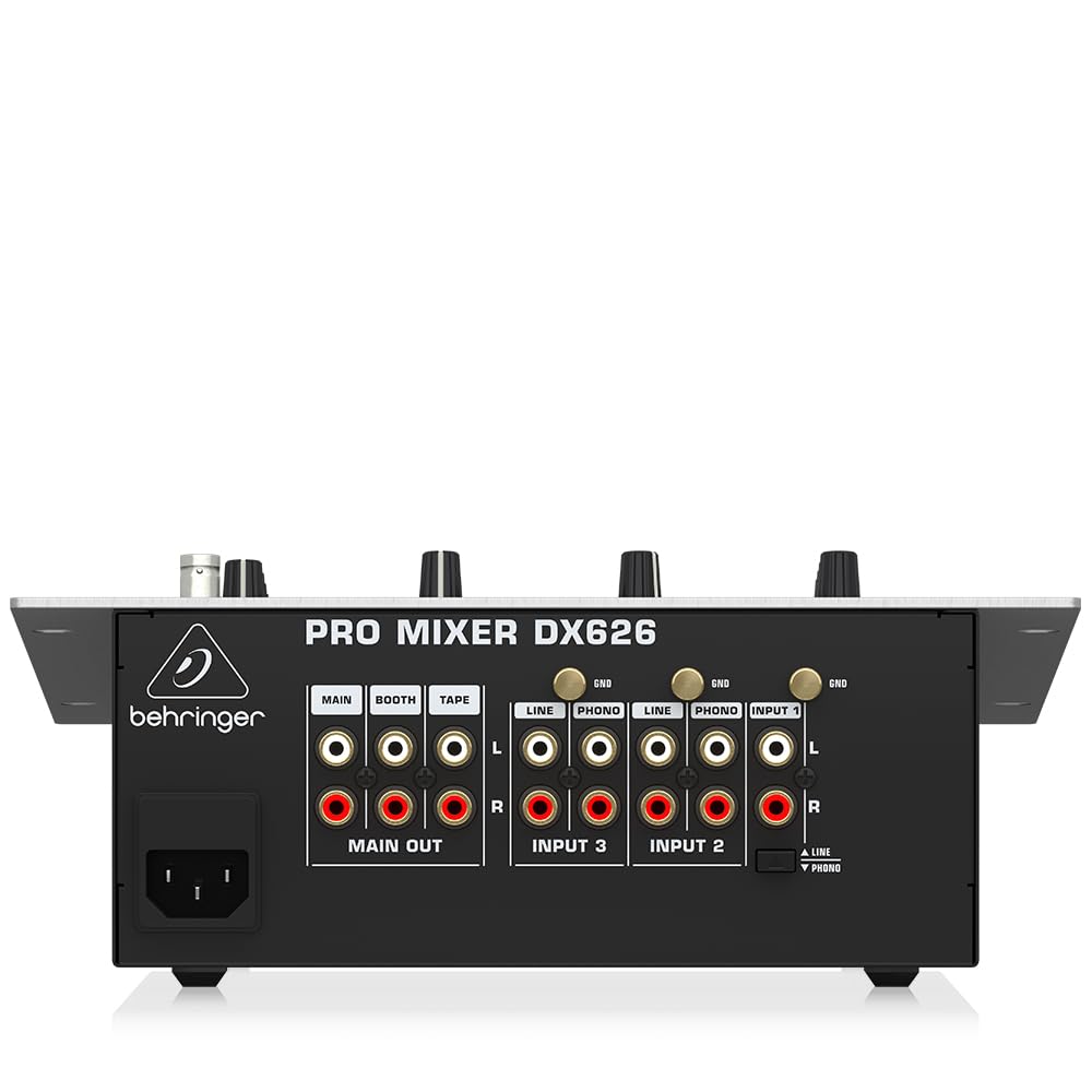 Foto 6 | Mezclador Dj Behringer Pro Mixer Dx626 De 3 Canales Con Contador De Bpm - Venta Internacional.