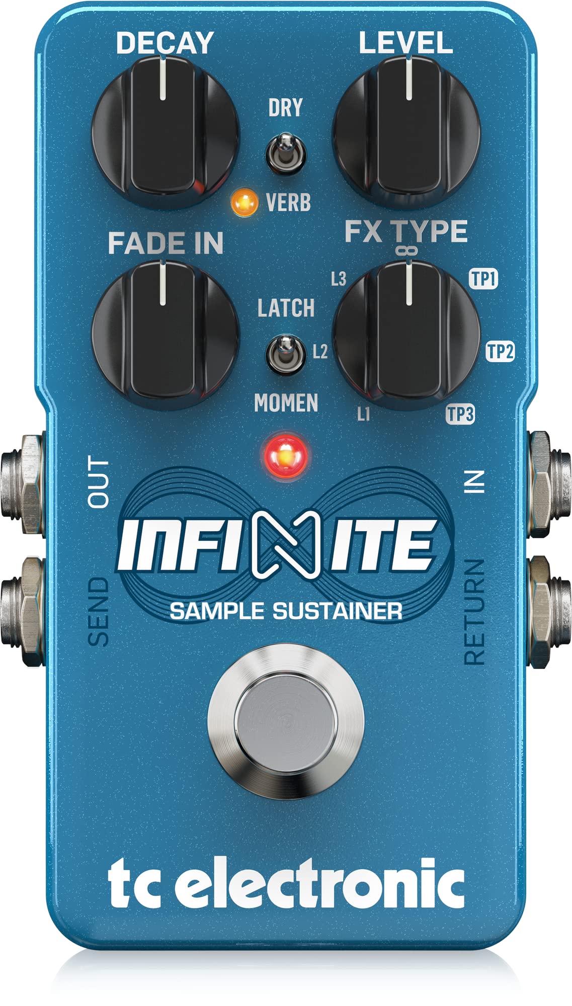 Foto 2 pulgar | Pedal De Efectos De Retardo Para Guitarra Tc Electronic Infinite Blue - Venta Internacional.