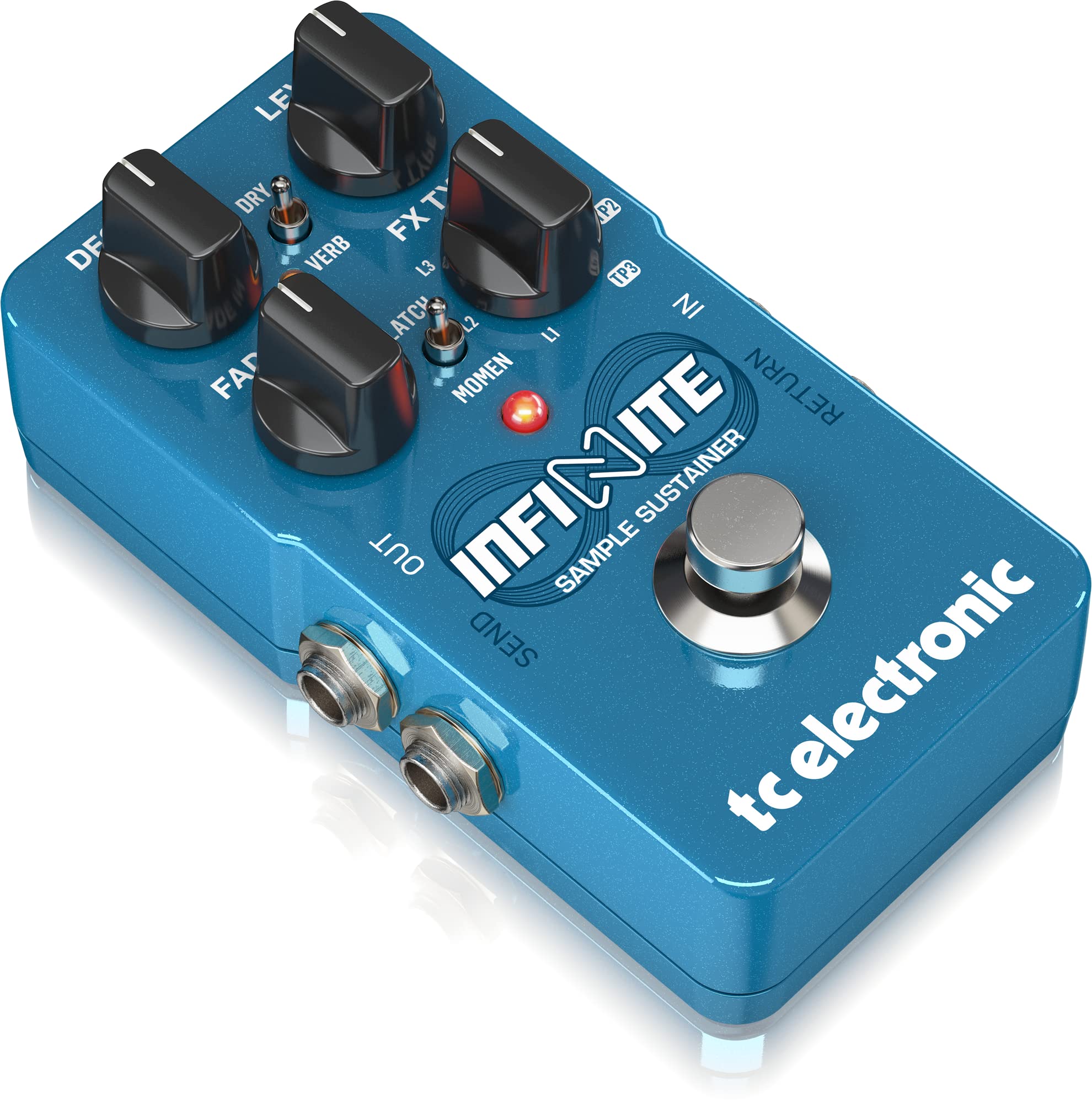 Foto 3 pulgar | Pedal De Efectos De Retardo Para Guitarra Tc Electronic Infinite Blue - Venta Internacional.