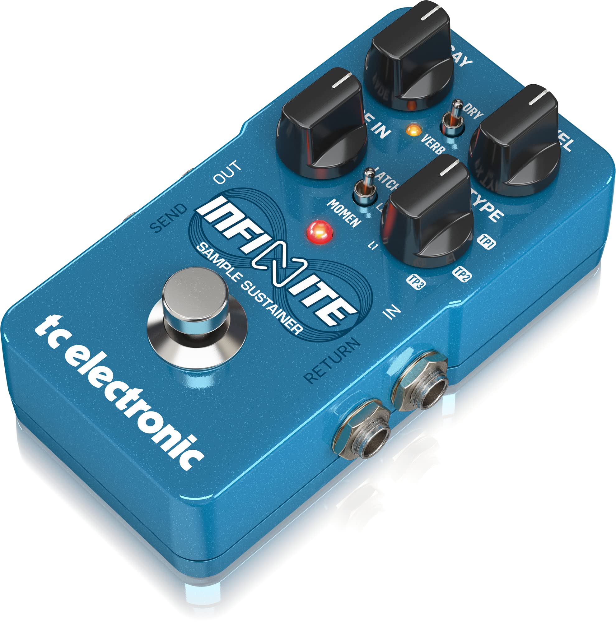 Foto 4 pulgar | Pedal De Efectos De Retardo Para Guitarra Tc Electronic Infinite Blue - Venta Internacional.