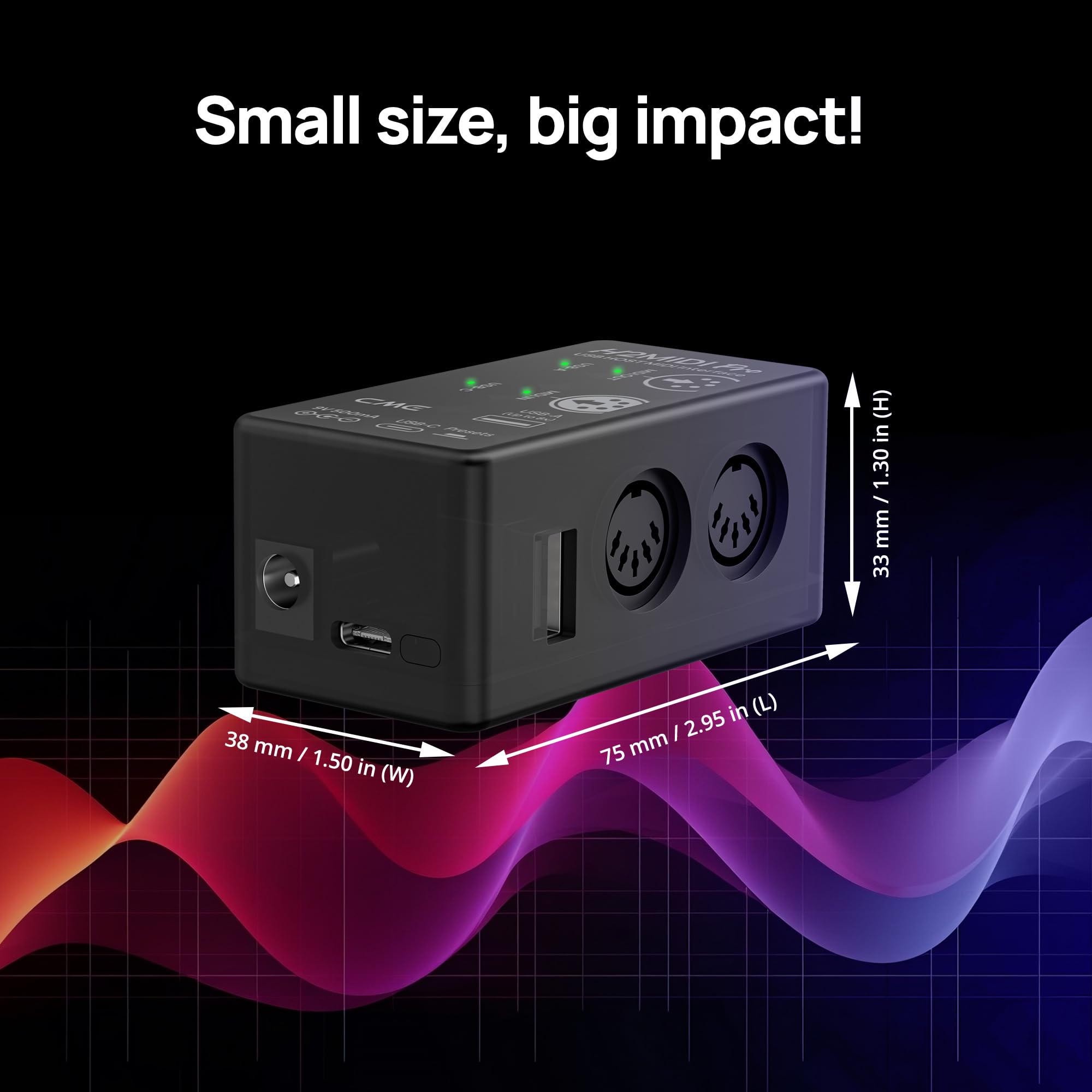 Foto 6 pulgar | Interfaz Midi Usb Host Cme H2midi Pro Con Enrutador, Filtro Y M - Venta Internacional.