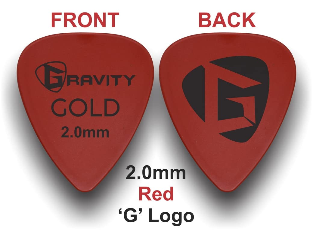 Foto 2 | Juego De 4 Púas Para Guitarra Gravity Gold Series Peek - Venta Internacional.