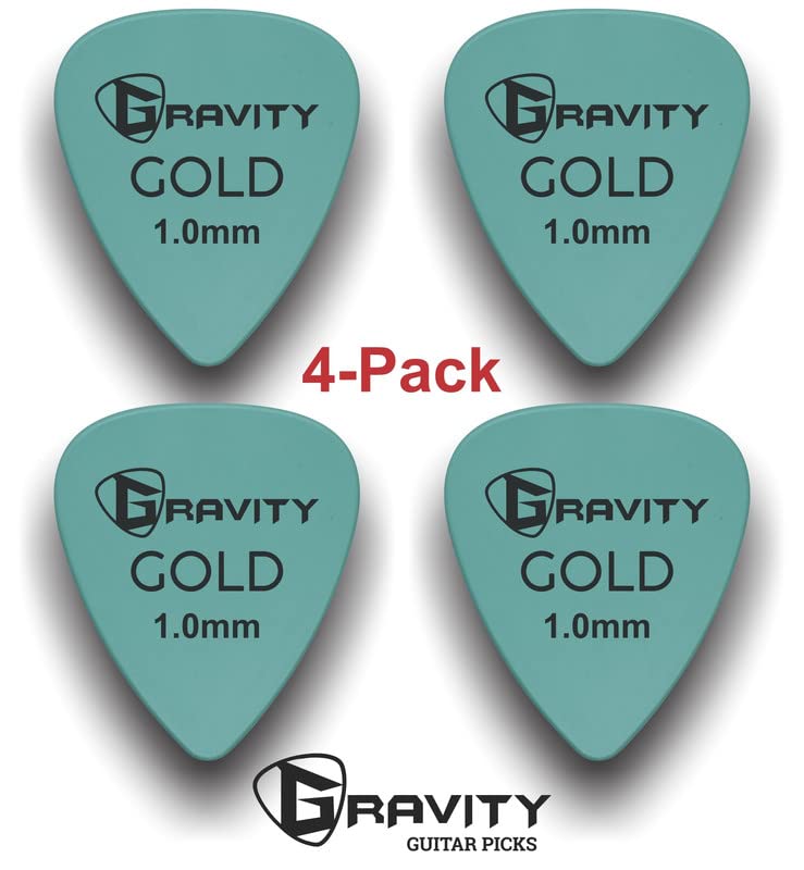 Foto 2 pulgar | Juego De 4 Púas Para Guitarra Gravity Gold Series Peek - Venta Internacional.
