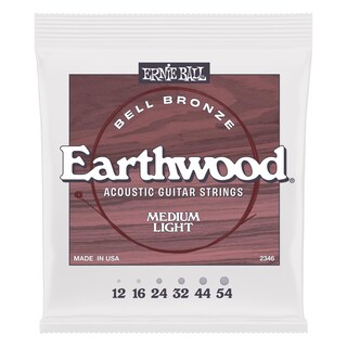 Foto 1 | Cuerdas Para Guitarra Acústica Ernie Ball Earthwood Bell Bronze - Venta Internacional.