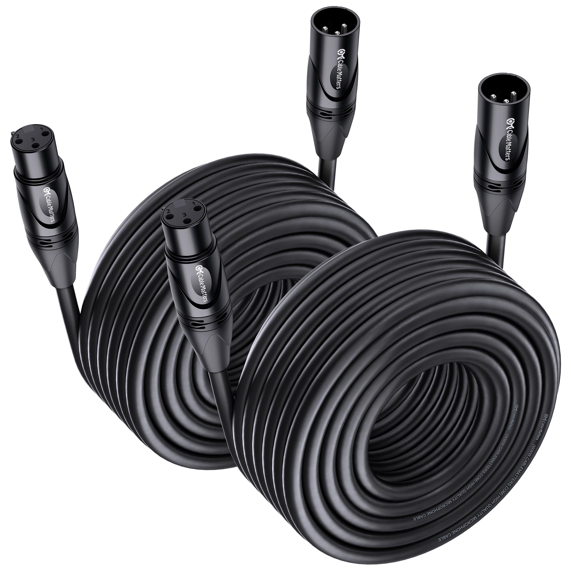 Foto 1 | Cable De Micrófono Matters: Xlr Macho A Xlr Hembra, 50 Pies - Venta Internacional.