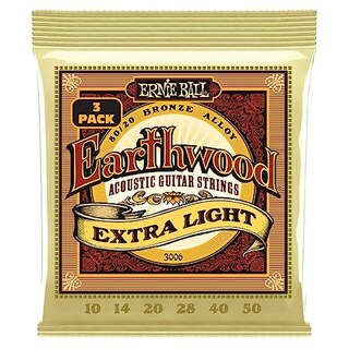 Foto 3 | Cuerdas Para Guitarra Acústica Ernie Ball Earthwood Extra Light - Venta Internacional.