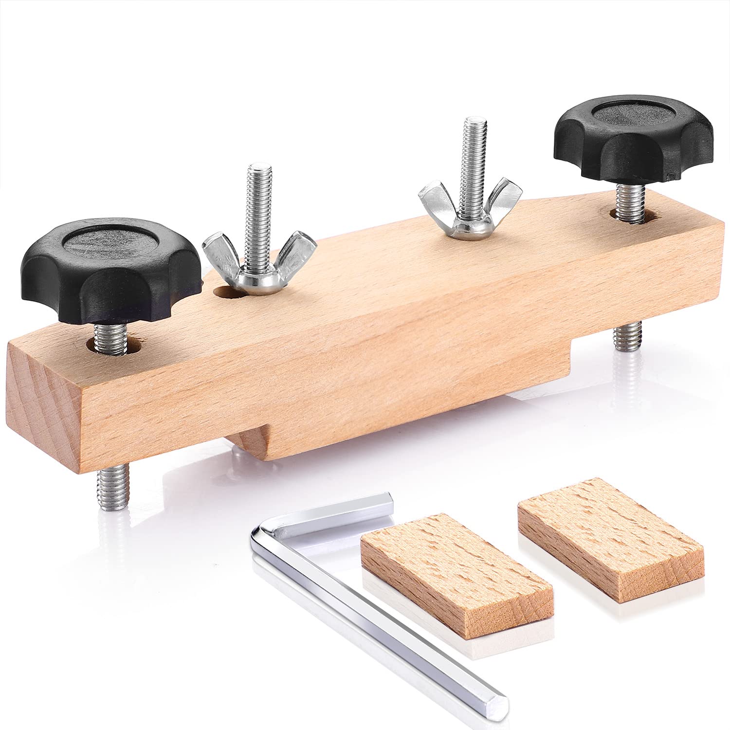 Foto 7 | Bridge Clamp Facmogu De Arce Macizo Para Guitarra Clásica/acústica - Venta Internacional.