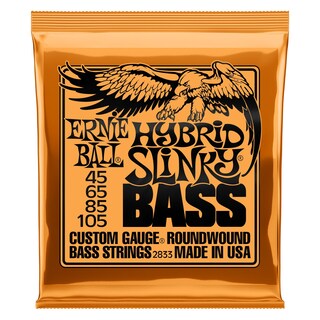 Foto 1 | Cuerdas Para Bajo Eléctrico Ernie Ball Hybrid Slinky Calibre 45-105 - Venta Internacional.