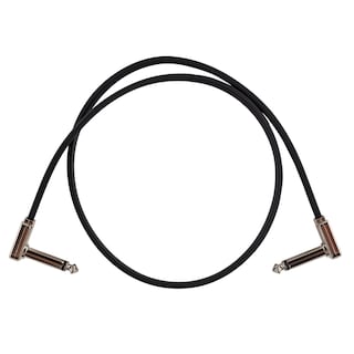 Foto 1 | Cinta Plana Patch Cable Ernie Ball De 24 Cm, Color Negro (p06228) - Venta Internacional.