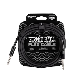 Foto 1 | Cable Para Instrumentos Ernie Ball Flex, Recto/recto, 3 M, Color Negro - Venta Internacional.