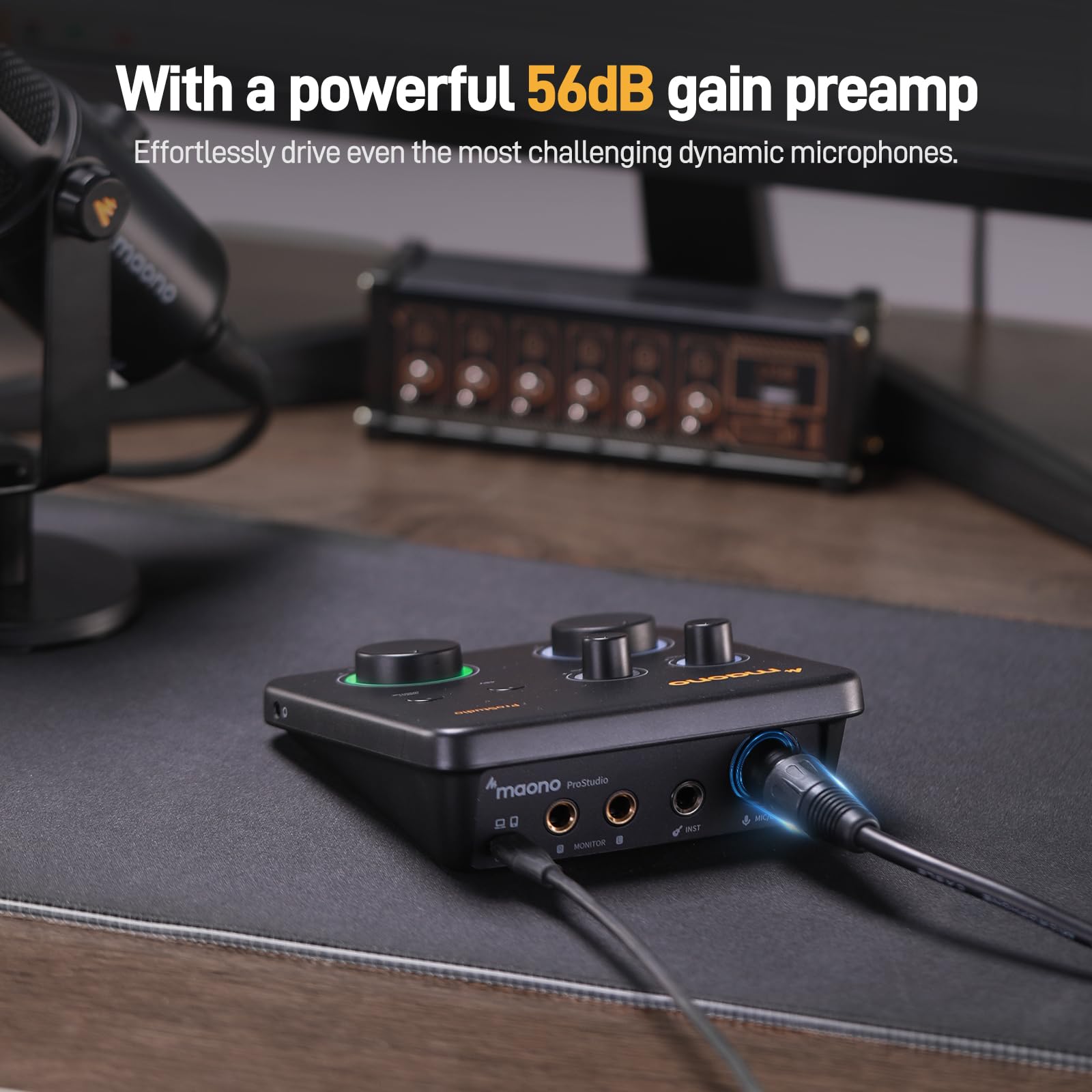 Foto 4 pulgar | Interfaz De Audio Usb Maono Ps22 Lite Con Entrada Xlr De 24 Bits/192 Khz - Venta Internacional.