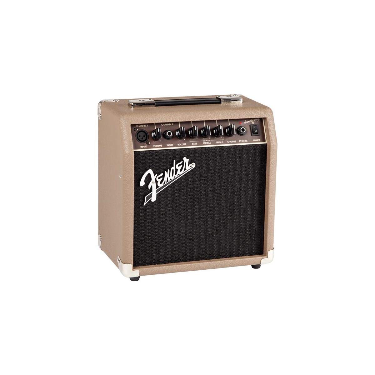 Amplificador De Guitarra Fender Acoustasonic De 15 W Para Acústica Con 2 Años De Garantía - Venta Internacional.