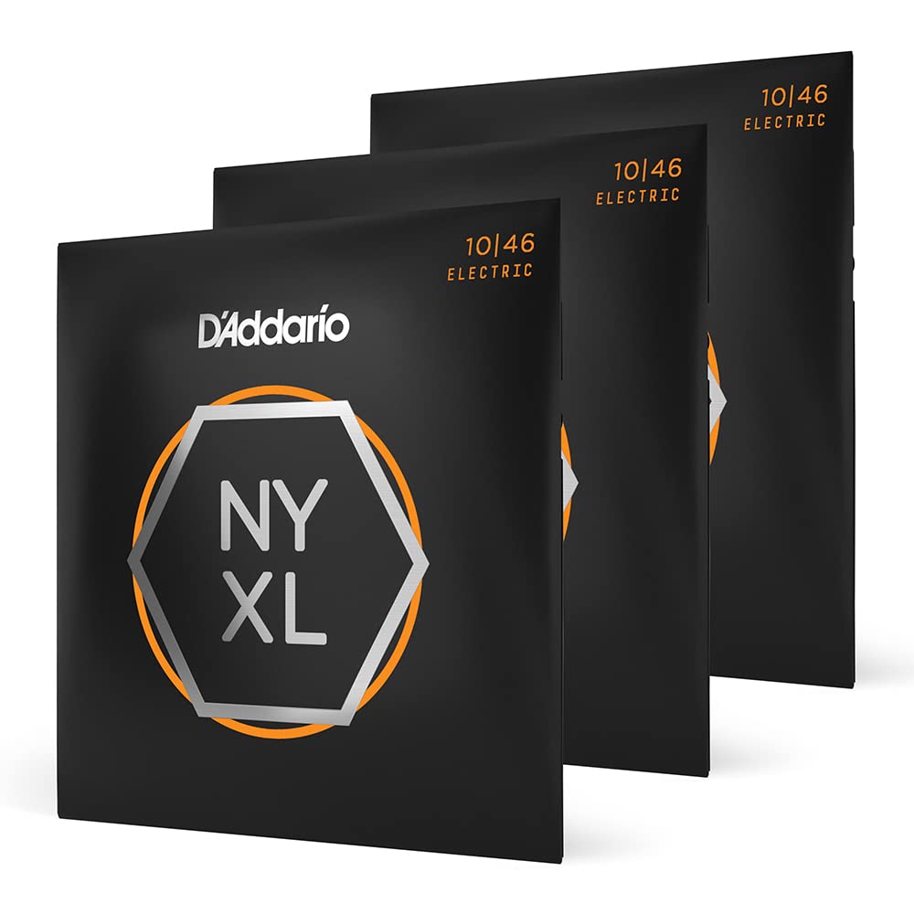 Cuerdas Para Guitarra D'addario Nyxl Nyxl1046-3p 10-46 Regular Light - Venta Internacional.