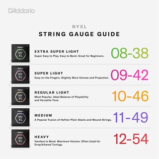 Foto 5 | Cuerdas Para Guitarra D'addario Nyxl Nyxl1046-3p 10-46 Regular Light - Venta Internacional.