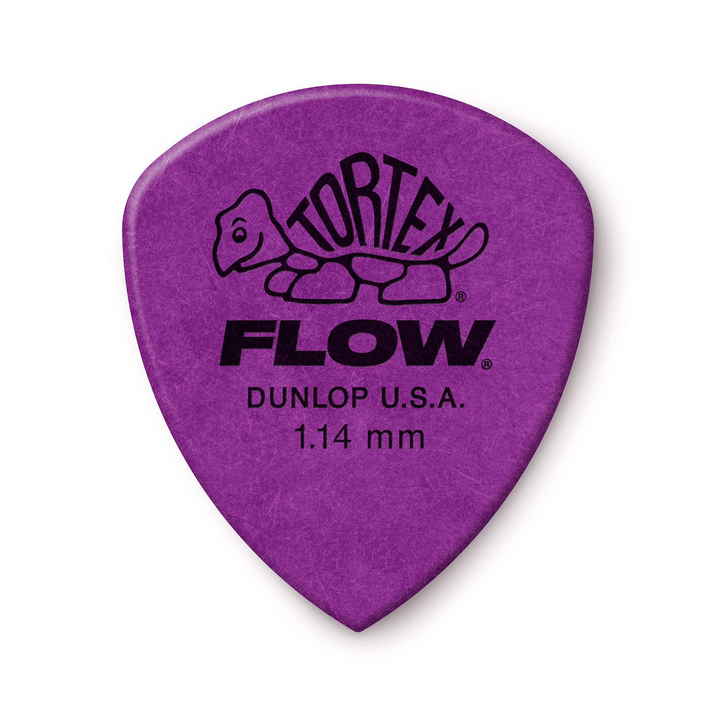 Púas De Guitarra Jim Dunlop Tortex Flow Standard 1.14 Mm (558r1.14) - Venta Internacional.
