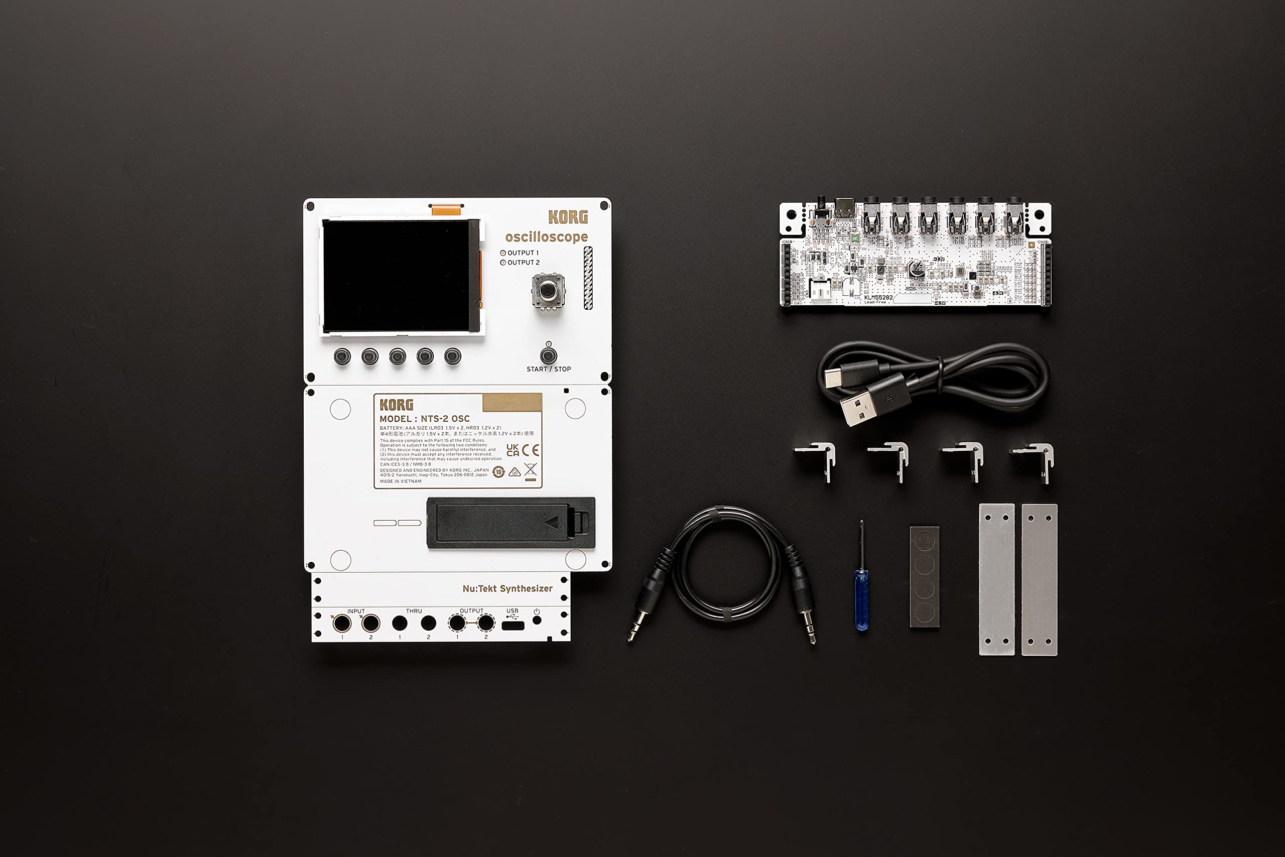 Foto 3 pulgar | Kit De Osciloscopio Korg Nu:tekt Nts-2 Diy Para Entusiastas De Los Sintetizadores - Venta Internacional.