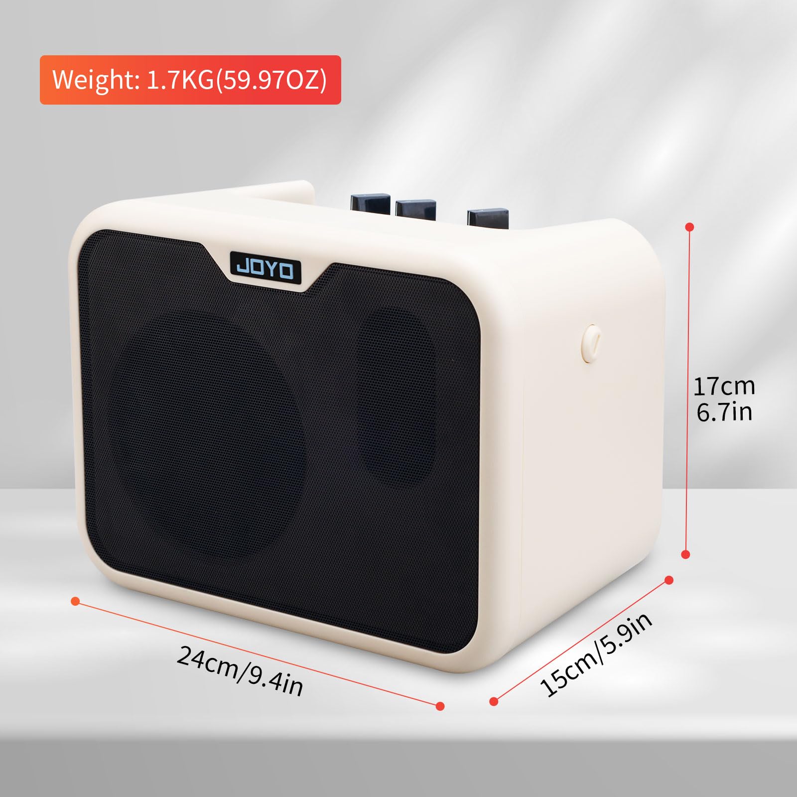 Foto 7 pulgar | Amplificador De Bajo Joyo Ma-10b Portátil De 10 W Alimentado Por Batería - Venta Internacional.