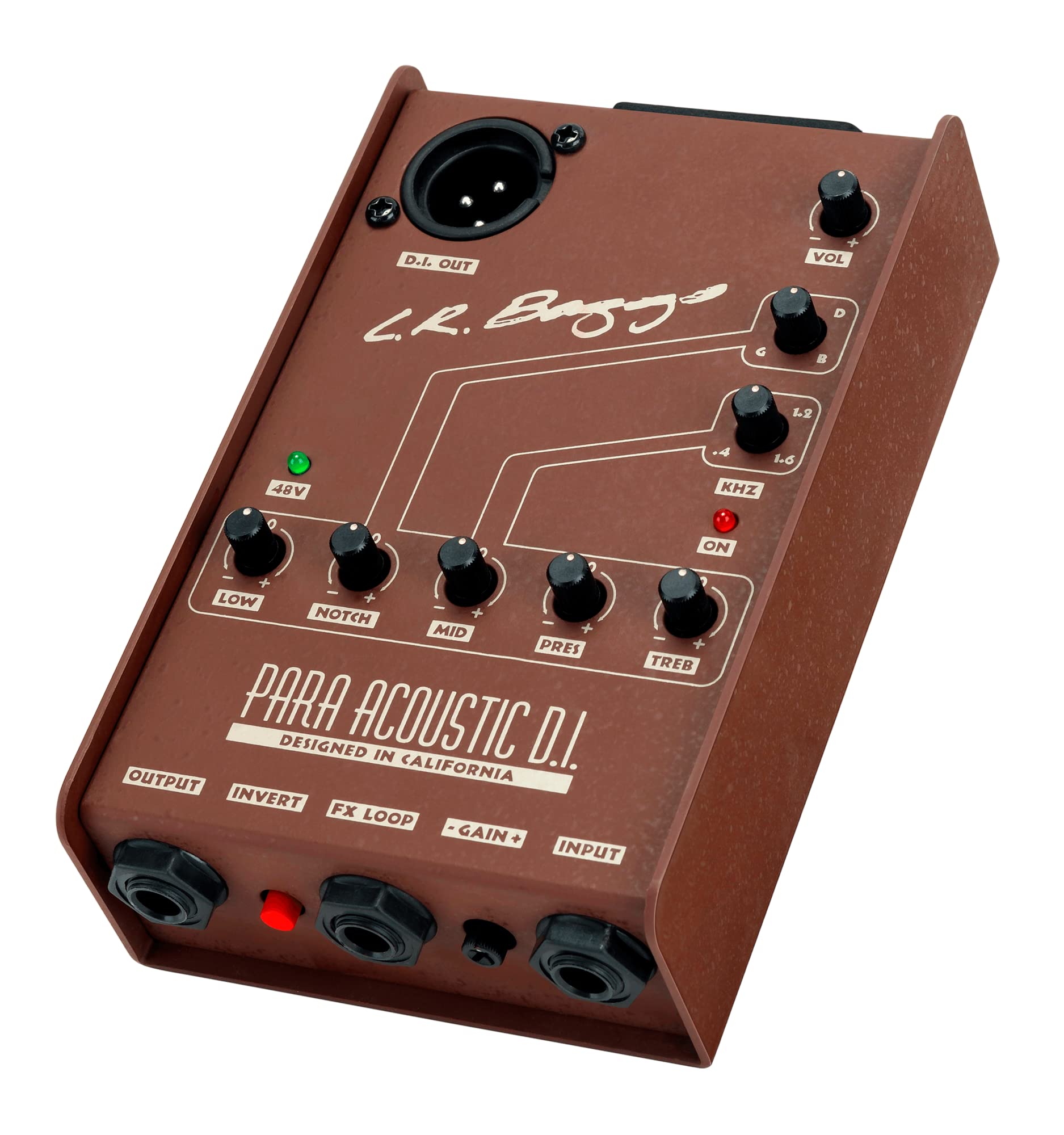 Bolsas Acústicas D.i. Lr Para Con Ecualizador De 5 Bandas, Xlr Y Salidas 1/4 - Venta Internacional.