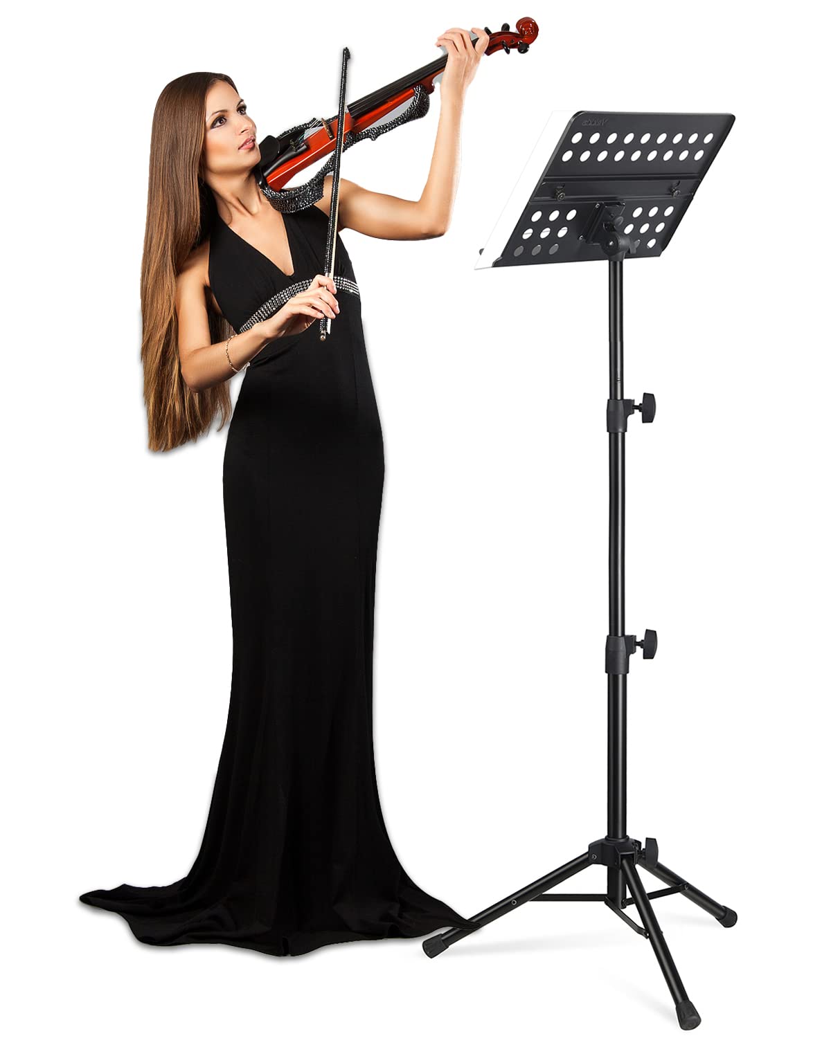 Foto 7 pulgar | Soporte Para Partituras Vekkia Professional Portátil Con Bolsa De 70 Cm - Venta Internacional.