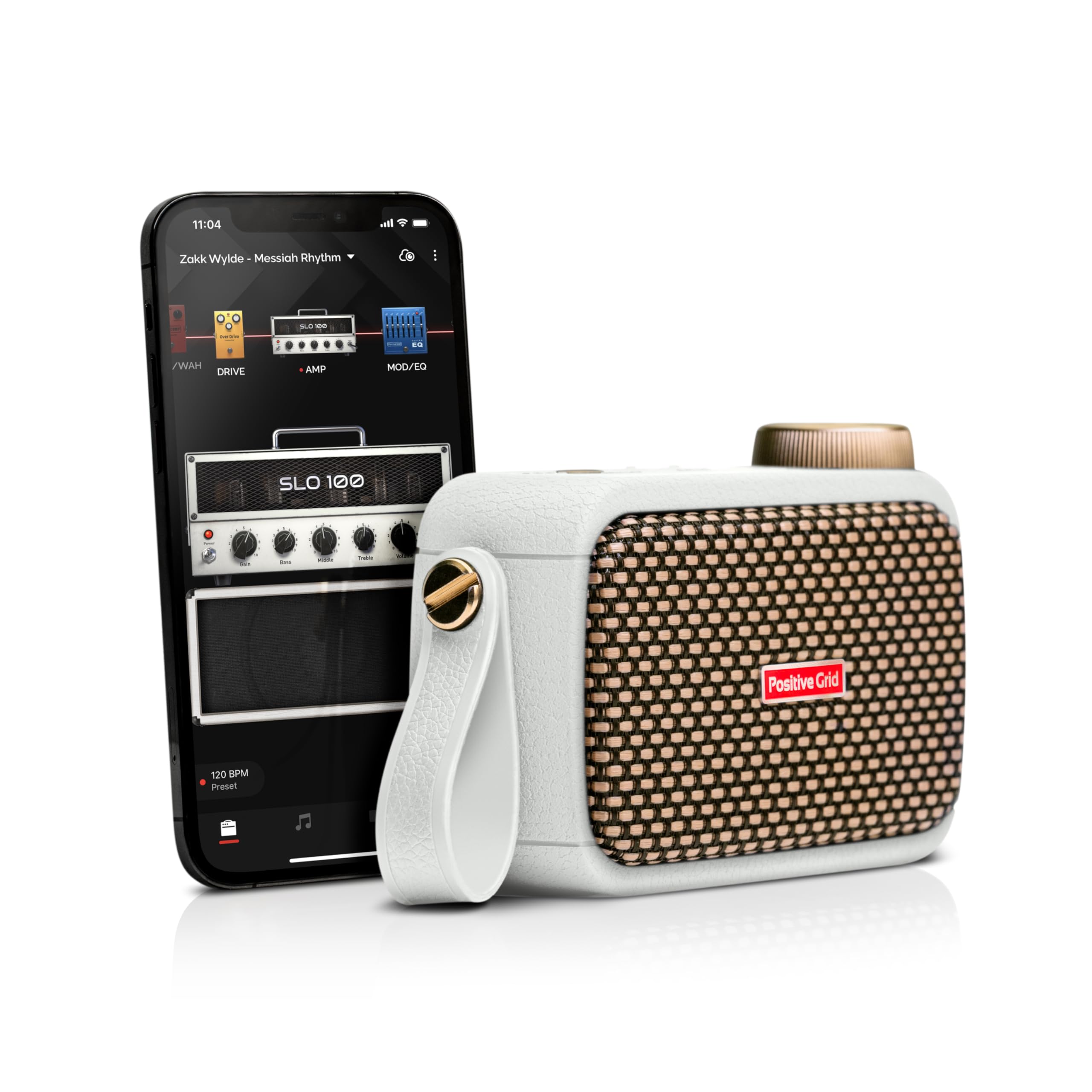Amplificador De Guitarra Positive Grid Spark Go 5w Ultraportátil - Venta Internacional.