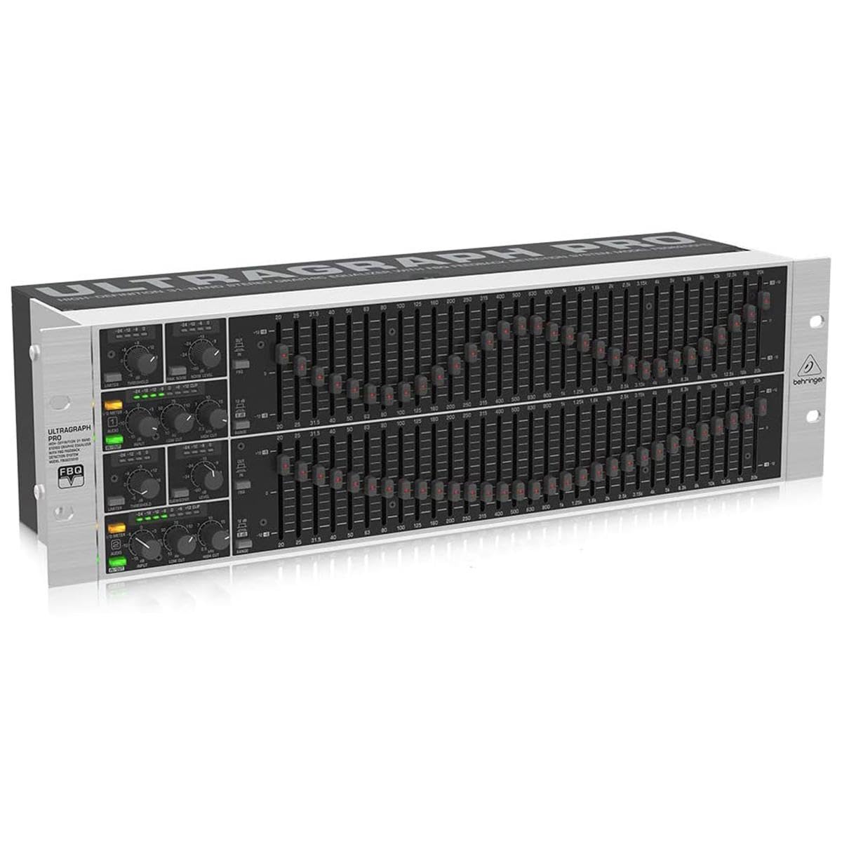 Ecualizador Gráfico Behringer Fbq6200hd Estéreo De 31 Bandas - Venta Internacional.