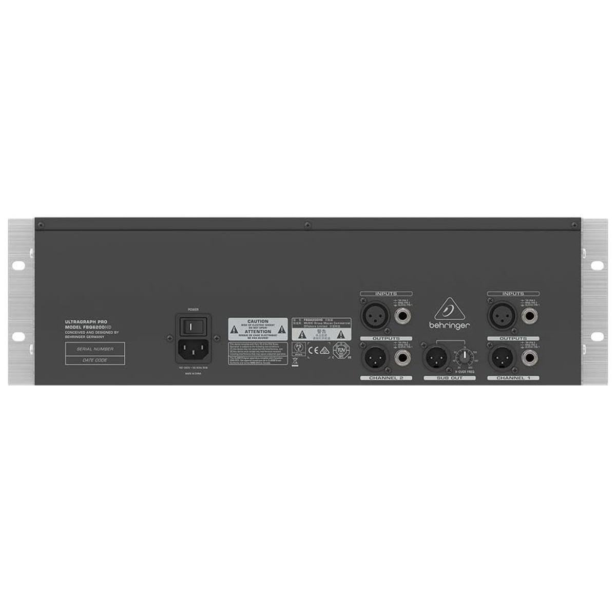 Foto 5 pulgar | Ecualizador Gráfico Behringer Fbq6200hd Estéreo De 31 Bandas - Venta Internacional.