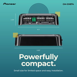 Foto 4 | Amplificador Pioneer Gm-dx874, 1200 W, Clase D, Powerhouse, 4 Canales - Venta Internacional.