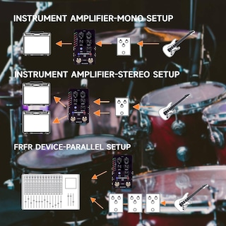 Foto 5 | Pedal De Guitarra Para Caja De Ritmos Mooer X2 Con 121 Ranuras De Batería - Venta Internacional.