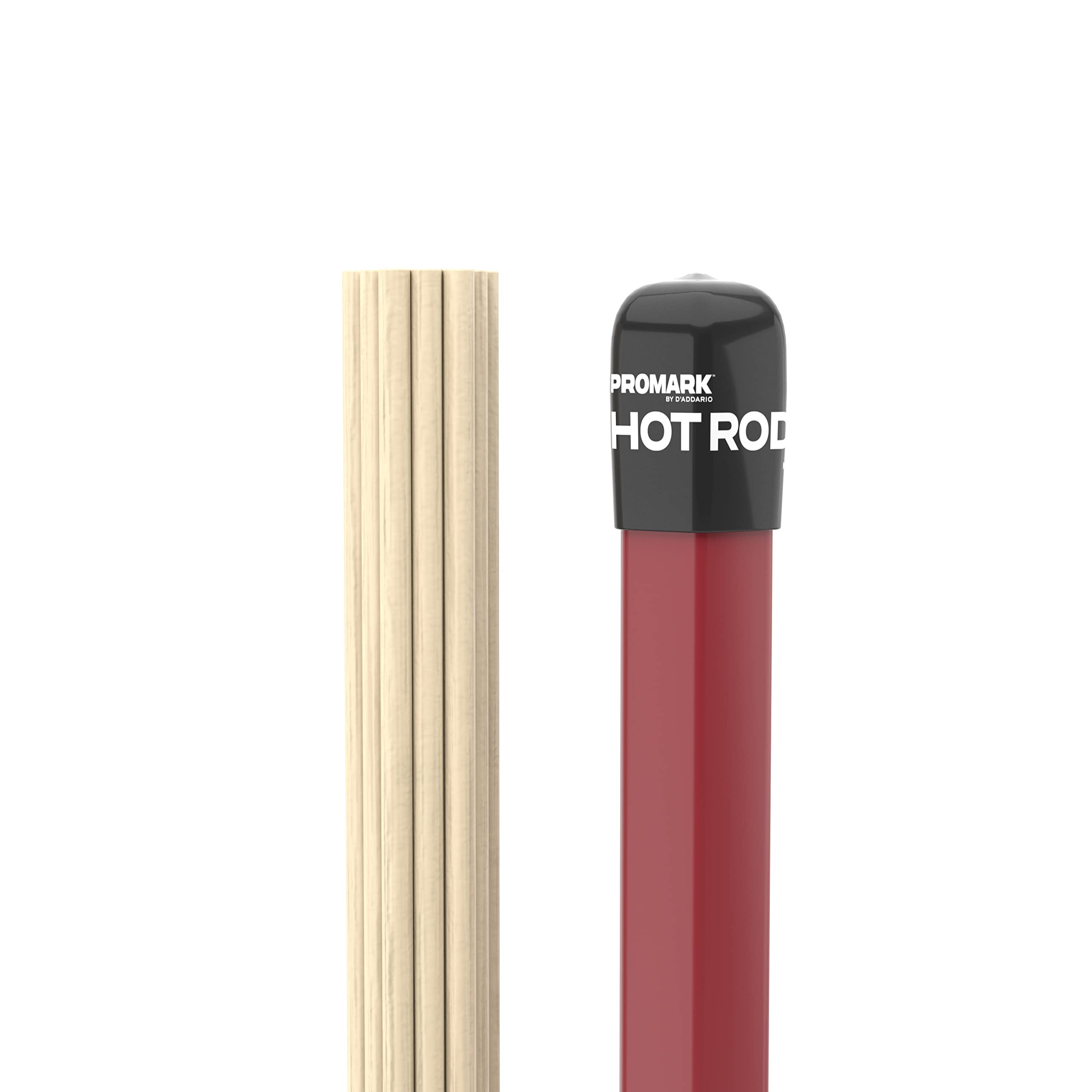 Foto 3 | Baquetas Promark Hot Rods H-rods, 5 Unidades, 550 Ml, 16 Cm, 1 Par - Venta Internacional.