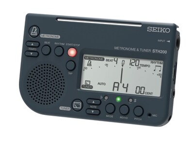 Foto 1 | Metrónomo Seiko Sth200b De 0 Cuerdas, Afinación A0-c8, Tempo 30-250 Bpm - Venta Internacional.