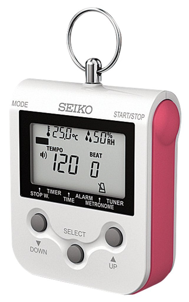 Metronome Seiko Dm90p Con Tonos De Referencia De Sonido, Reloj Y Más - Venta Internacional.