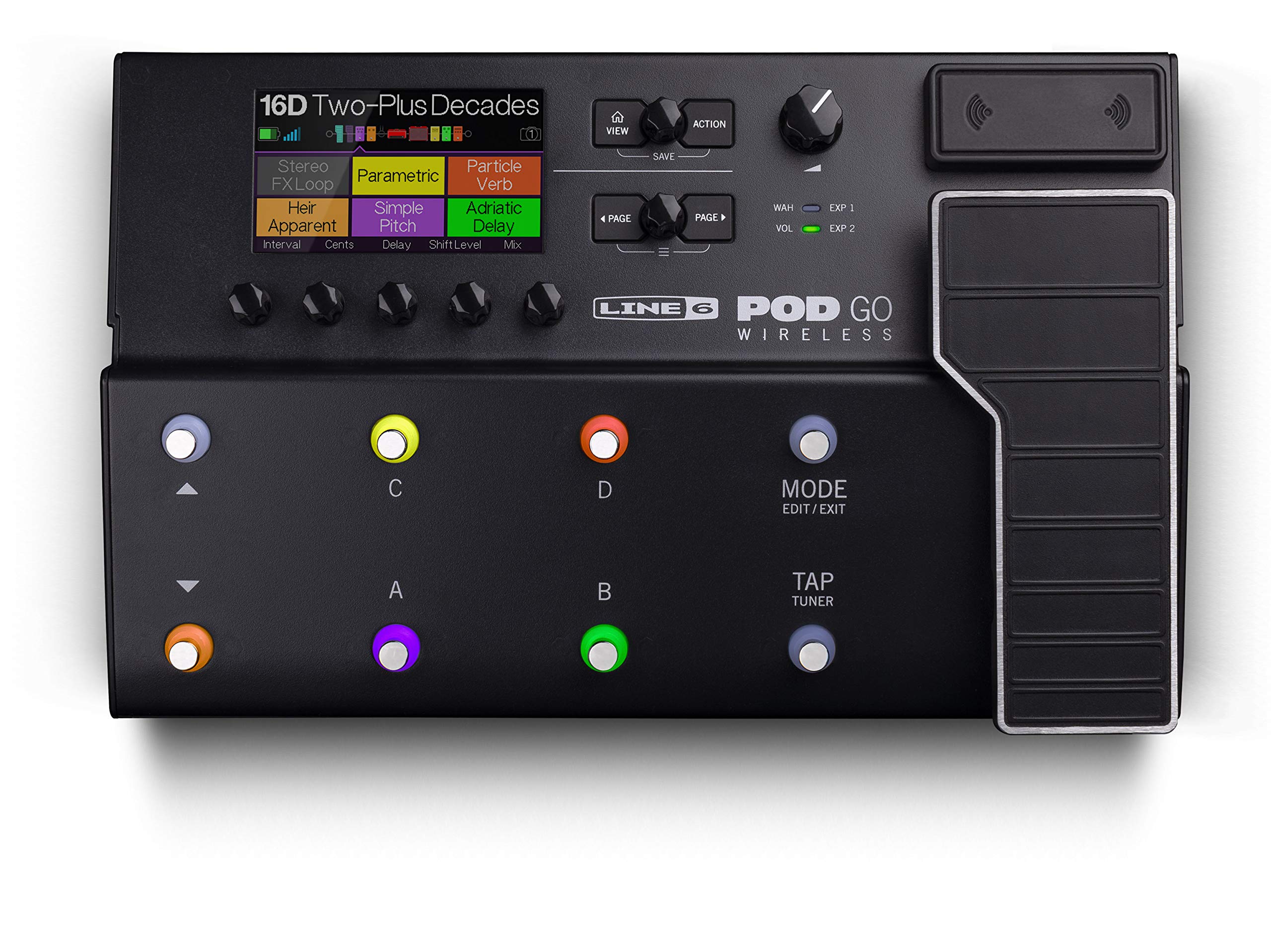 Procesador Multiefectos De La Línea 6 Pod Go Wireless - Venta Internacional.