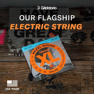 Foto 3 | Cuerdas Para Guitarra D'addario Xl Nickel Electric Exl110-10p, Paquete De 10 - Venta Internacional.