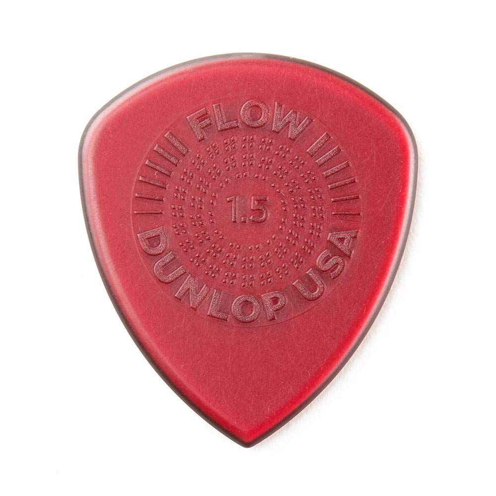 Púas Para Guitarra Jim Dunlop Flow Standard Grip 1.5 Mm (549r1.5) - Venta Internacional.