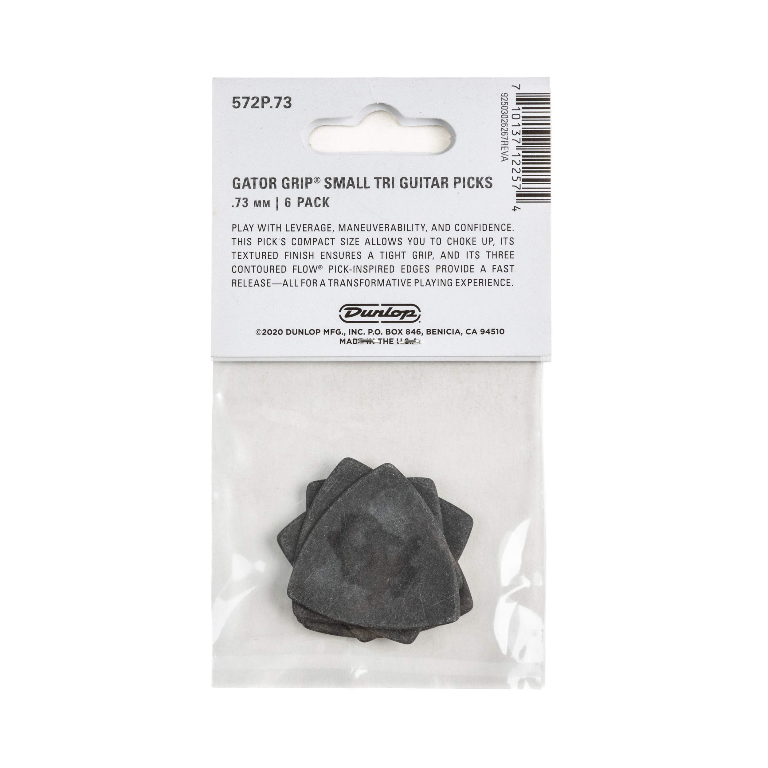 Foto 4 pulgar | Púas Para Guitarra Jim Dunlop Gator Grip, Triángulo Pequeño, .73 Mm, Paquete De 6 - Venta Internacional.