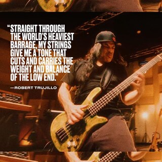 Foto 2 | Cuerdas Para Bajo Jim Dunlop Robert Trujillo Acero Inoxidable - Venta Internacional.