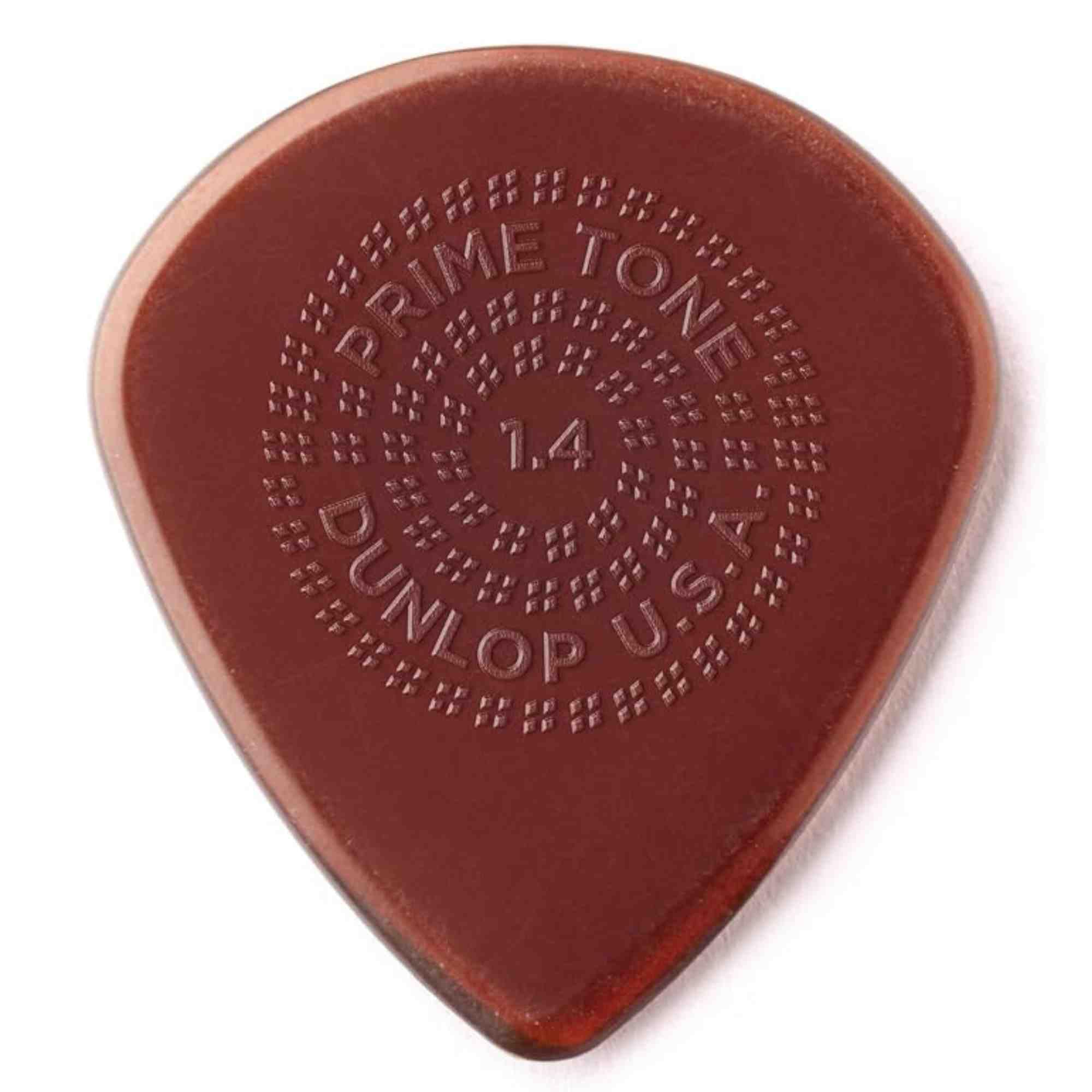 Púas Para Guitarra Jim Dunlop Primetone Jazz Iii Grip 1.4 Mm, Paquete De 12 - Venta Internacional.