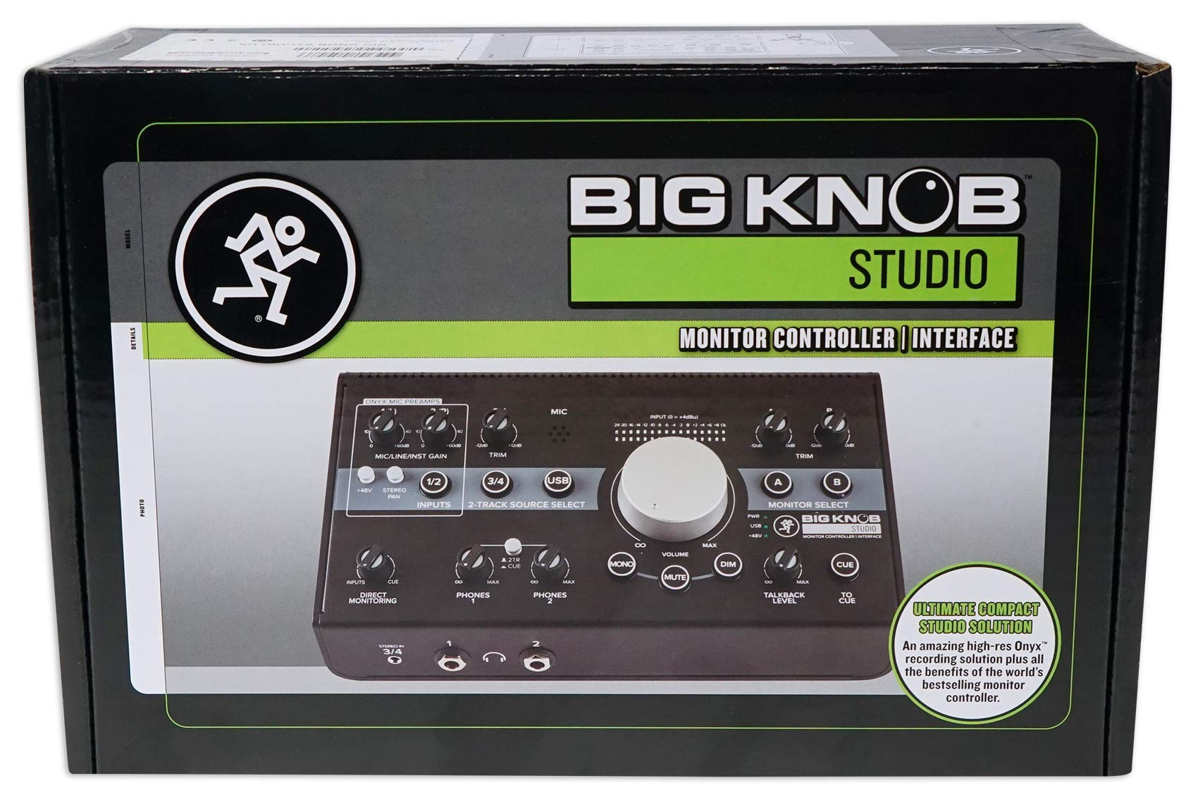 Foto 7 pulgar | Controlador De Monitor De Estudio Mackie Big Knob Studio 3x2 - Venta Internacional.