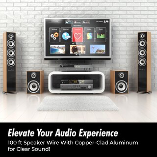 Foto 2 | Cable Speaker Wire Installgear Calibre 14 De 30 5 M Con Tecnología Soft Touch - Venta Internacional.