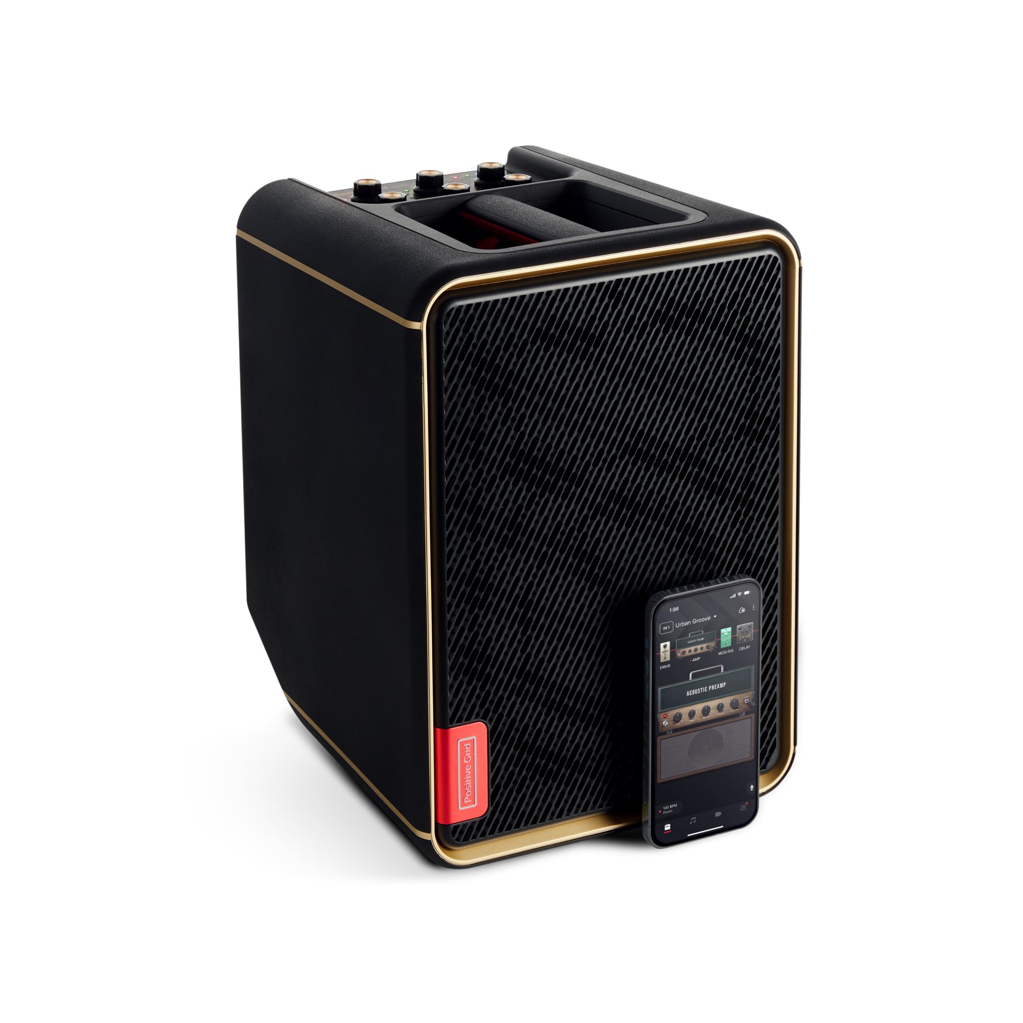 Amplificador De Guitarra Inteligente Y Sistema Pa Positive Grid Spark Edge 65w - Venta Internacional.