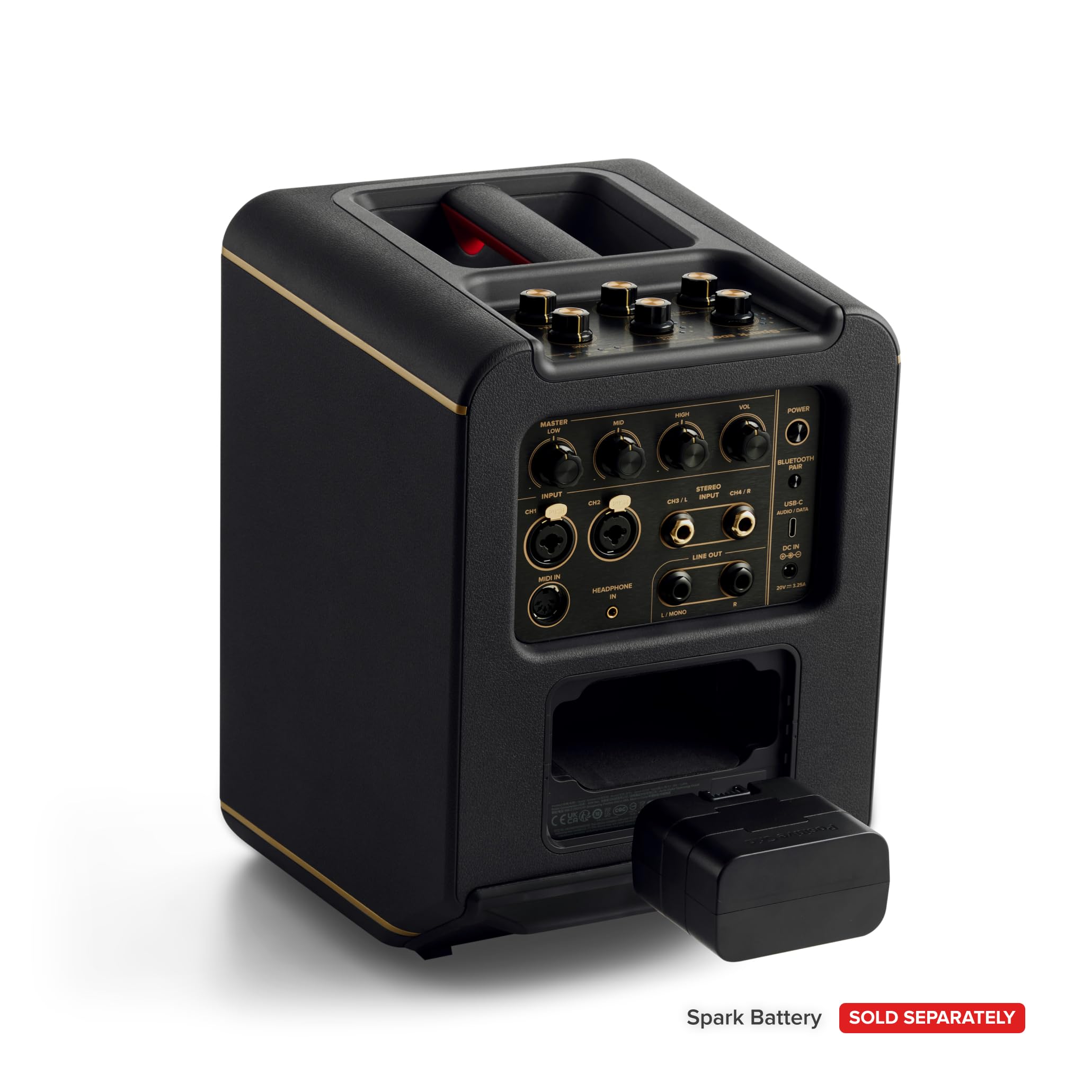 Foto 4 pulgar | Amplificador De Guitarra Inteligente Y Sistema Pa Positive Grid Spark Edge 65w - Venta Internacional.