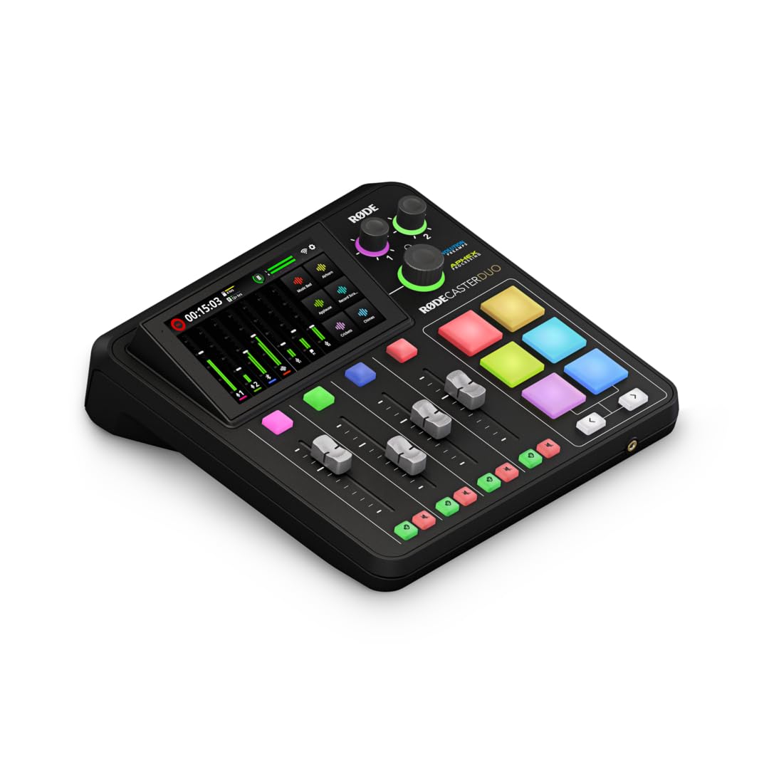 Solución De Producción Røde Rødecaster Duo Podcasting Streaming - Venta Internacional.